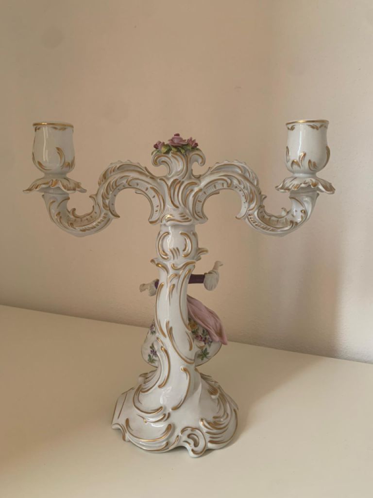 Drache Solingen table candelabrum and tray