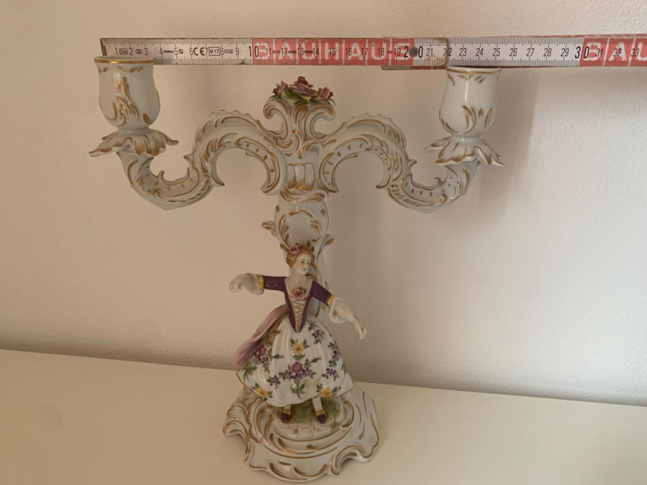 Drache Solingen table candelabrum and tray