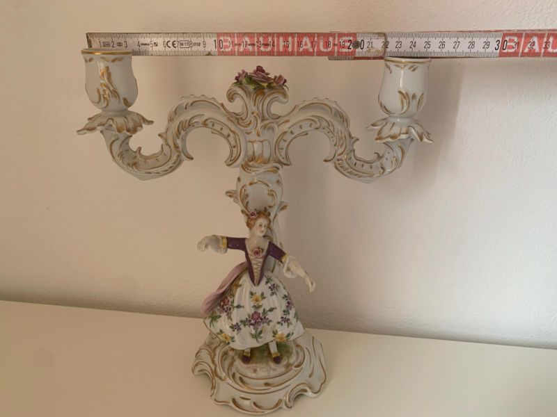 Drache Solingen table candelabrum and tray
