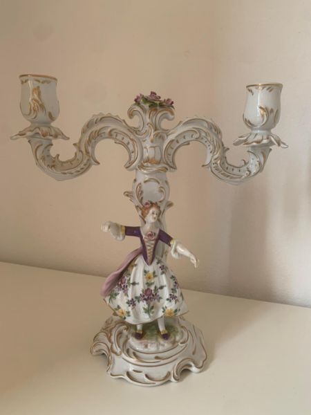 Drache Solingen table candelabrum and tray