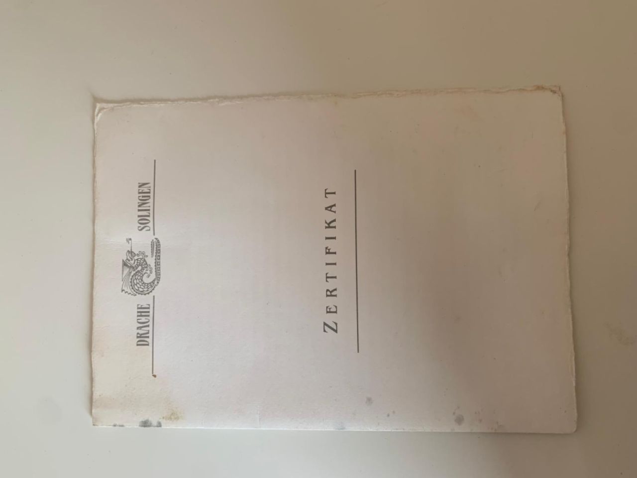 Drache Solingen table candelabrum and tray