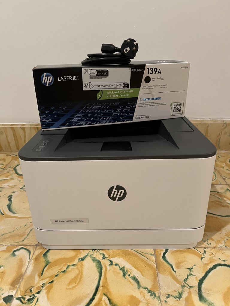 HP LaserJet Pro 3002dw Printer NEW