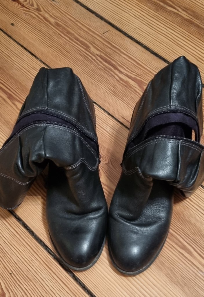 Dark brown boots 28 cm + 7.5 cm Tamaris size 40