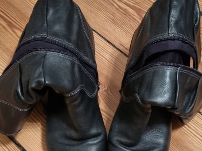 Dark brown boots 28 cm + 7.5 cm Tamaris size 40