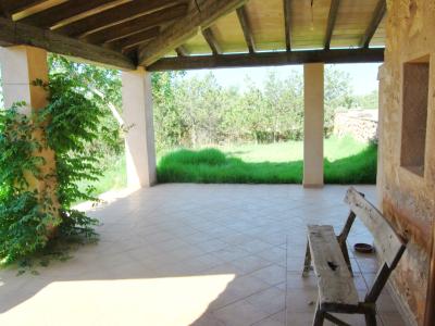 Single-storey finca with 4 bedrooms, unfurnished, pool, fireplace near Alqueria Blanca-Santanyi ---F