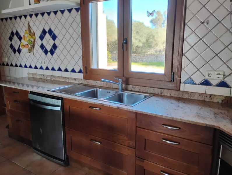 Ebenerdige Finca mit Garage, Pool und traumhaftem Ausblick - Campos - Santanyi