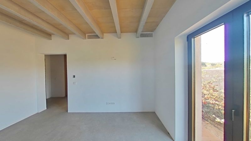 Ebenerdige und unmöblierte Luxusfinca mit allen Extras bei Santanyi- Es LLombards ---  F 150