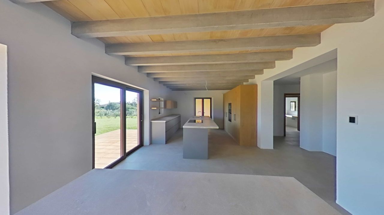 Ebenerdige und unmöblierte Luxusfinca mit allen Extras bei Santanyi- Es LLombards ---  F 150