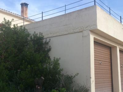 Chale a nivel del suelo con piscina, calefacción y vistas al mar cerca de Son Carrió -- CH 63