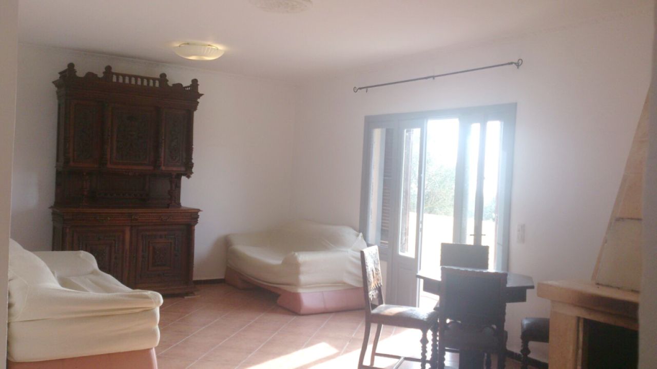 Chale a nivel del suelo con piscina, calefacción y vistas al mar cerca de Son Carrió -- CH 63