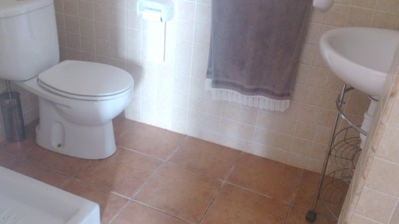 Chale a nivel del suelo con piscina, calefacción y vistas al mar cerca de Son Carrió -- CH 63