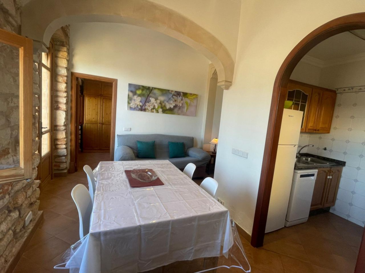 Ground-level chalet with garden, holiday license and sea view in Cala Figuera -- CH 48