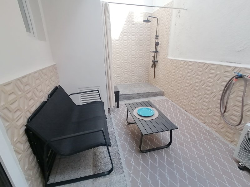 Casa de pueblo a nivel de calle con patio en Porto Cristo -- DH 09