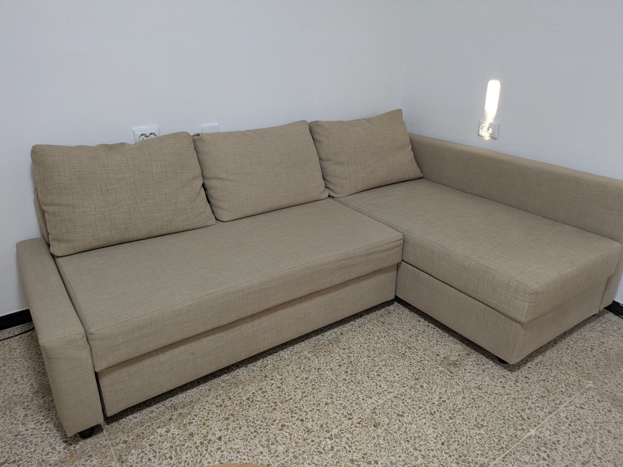Ecksofa mit Schlaffunktion