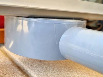 Canaleta de ducha de acero inoxidable 60cm, nueva