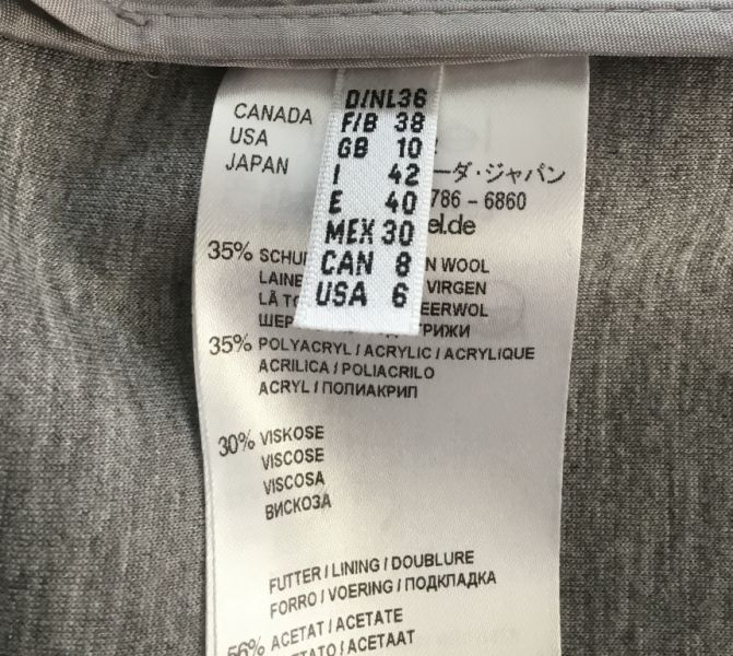 Edler Mantel von LAUREL, Gr.36, Rosa/Grau NEU!