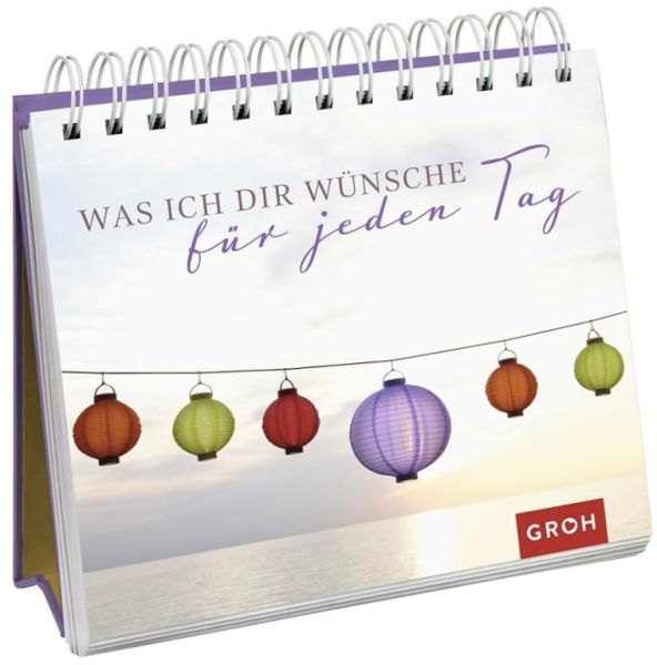 A spiral display that brings good wishes every day