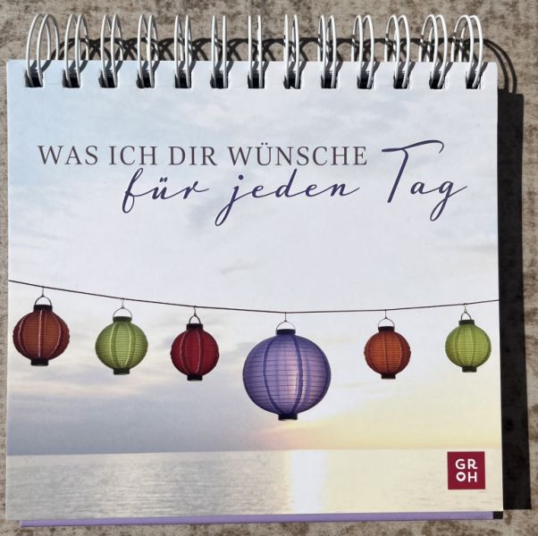 A spiral display that brings good wishes every day