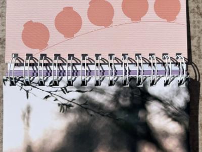 A spiral display that brings good wishes every day