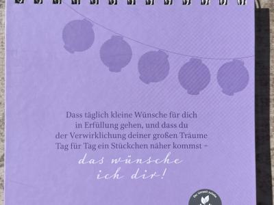 A spiral display that brings good wishes every day