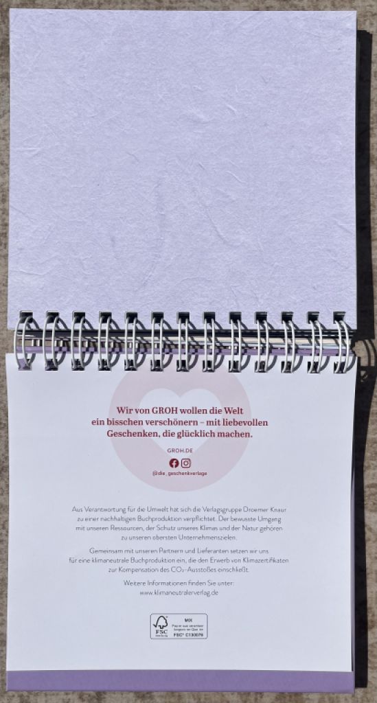 A spiral display that brings good wishes every day