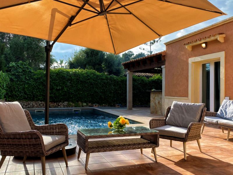 Einfamilienhaus Cala Romántica mit Pool, Garten und Strandnähe