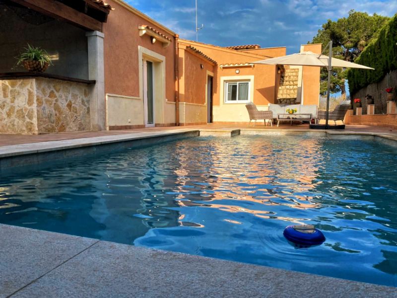 Einfamilienhaus Cala Romántica mit Pool, Garten und Strandnähe