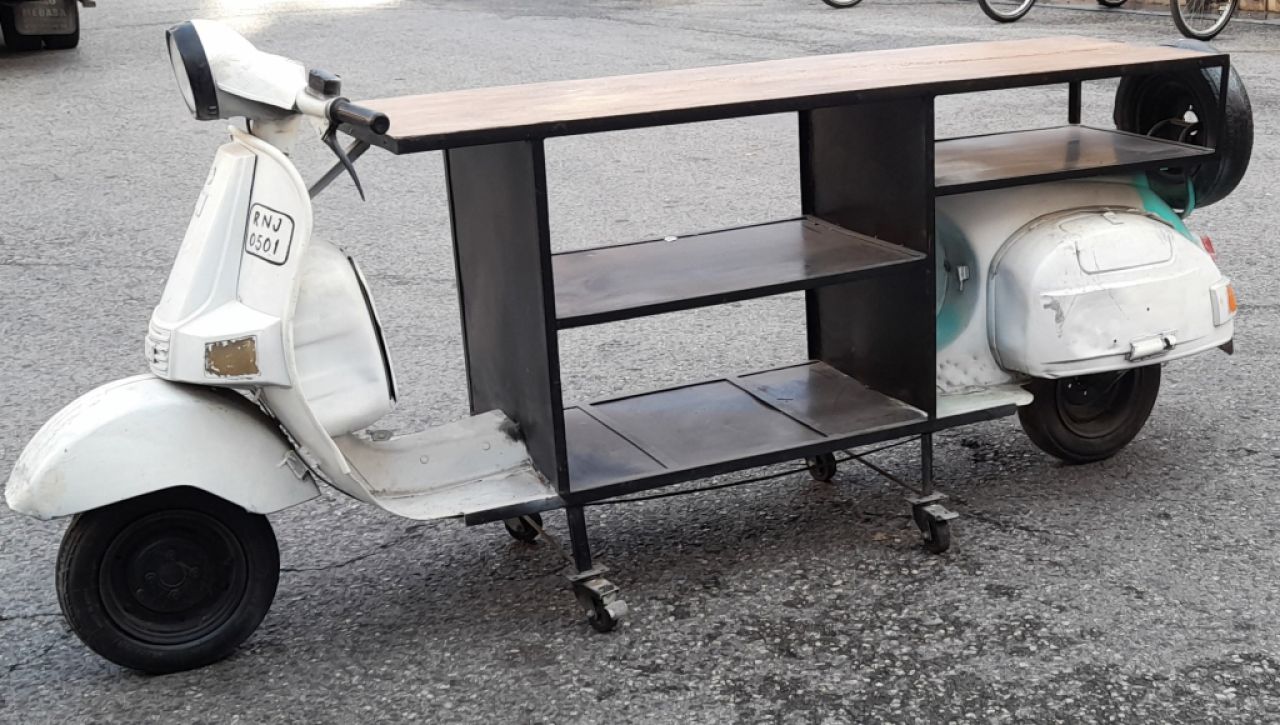 Unique Moped Furniture Piece
