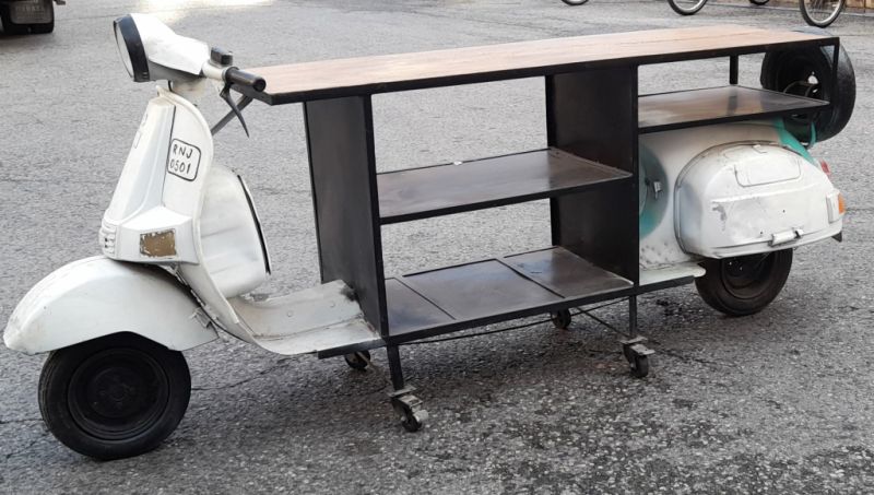 Unique Moped Furniture Piece