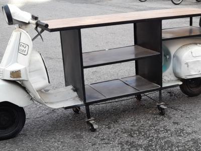 Unique Moped Furniture Piece