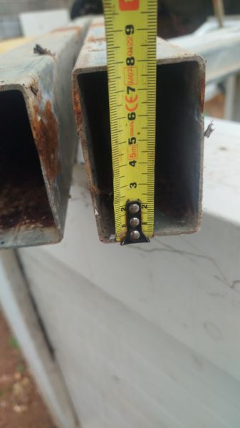 Iron tubes 4 meters