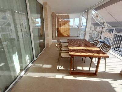Elegantes Apartment mit grosser Terrasse und Teilmeerblick in Colonia St Jordi -- AP 153