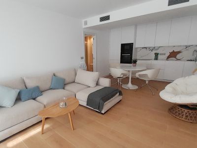 Elegantes Apartment mit grosser Terrasse und Teilmeerblick in Colonia St Jordi -- AP 153