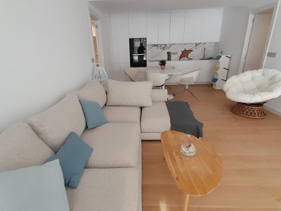 Elegantes Apartment mit grosser Terrasse und Teilmeerblick in Colonia St Jordi -- AP 153