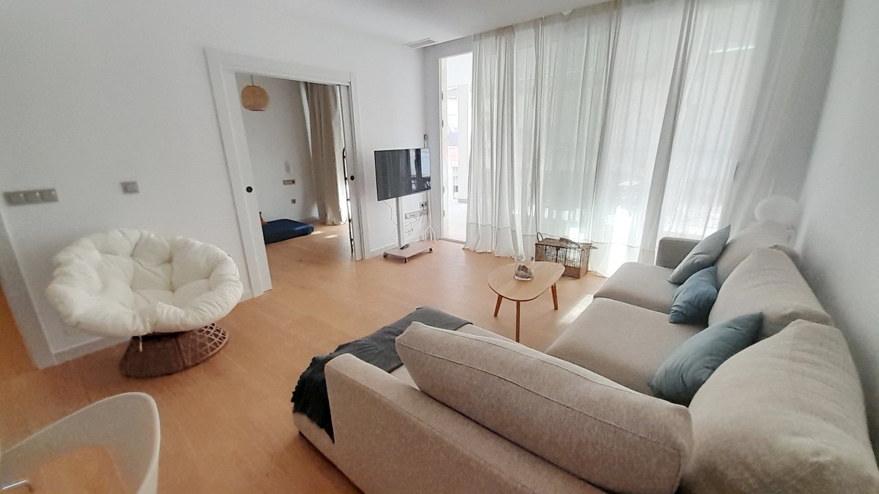 Elegantes Apartment mit grosser Terrasse und Teilmeerblick in Colonia St Jordi -- AP 153