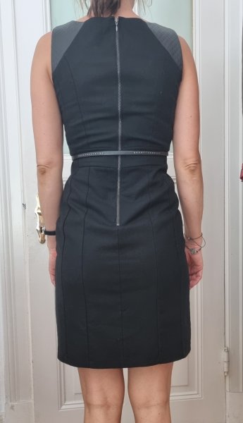 Elegantes kurzes Kleid schwarz, Orsay Gr. 36
