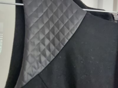 Elegantes kurzes Kleid schwarz, Orsay Gr. 36
