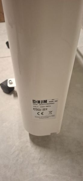 Electric Heater HJM 1500W – with Display & Wheels – top condition