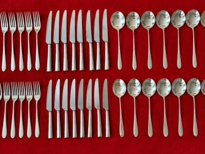Cubiertos Elkington Plate Inglaterra / 48 piezas