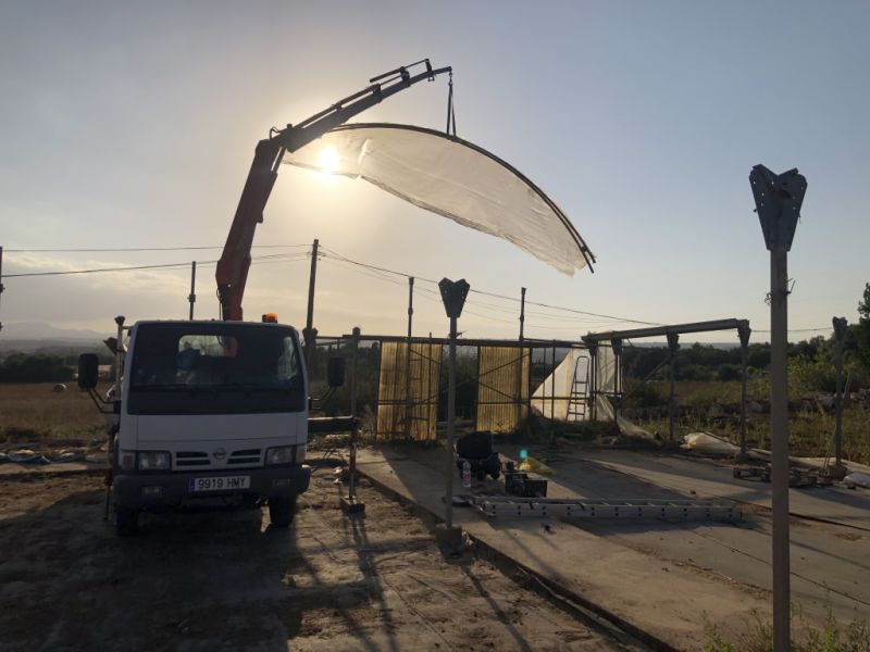 Vaciados, desmontes y derribos. Leerung, Räumung und Abbruch.