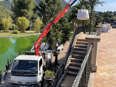 Vaciados, desmontes y derribos. Leerung, Räumung und Abbruch.