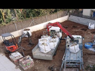 Vaciados, desmontes y derribos. Leerung, Räumung und Abbruch.