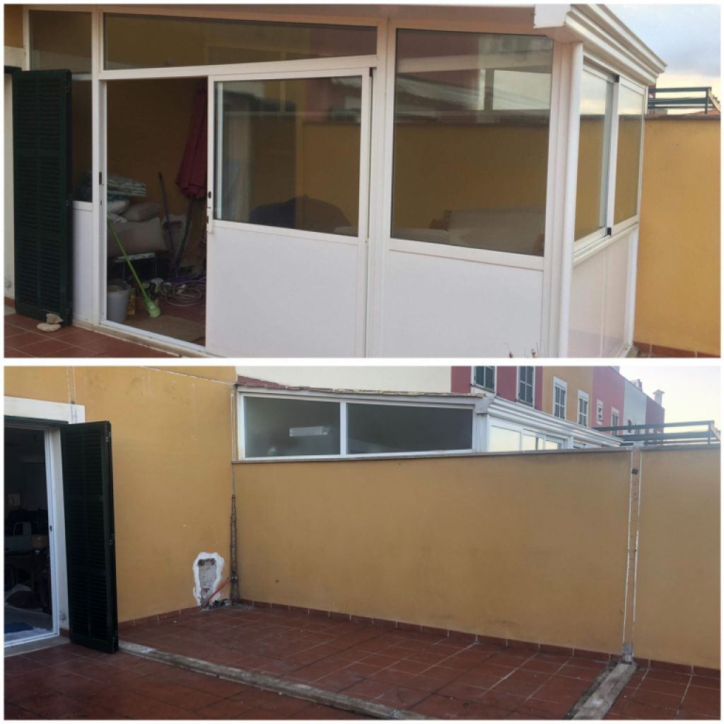 Vaciados, desmontes y derribos. Leerung, Räumung und Abbruch.