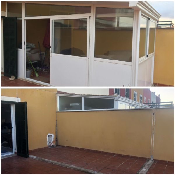 Vaciados, desmontes y derribos. Leerung, Räumung und Abbruch.