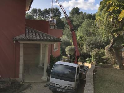 Vaciados, desmontes y derribos. Leerung, Räumung und Abbruch.