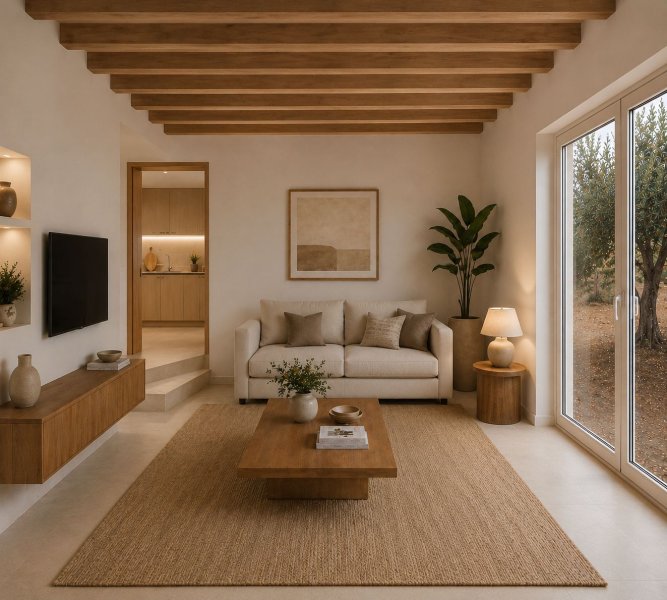 ENZÜCKENDES Apartment in RUSTIKALER FINCA MIT PRIVATEM GARTEN, PARKPLATZ UND SOLARANLAGE – MANACOR