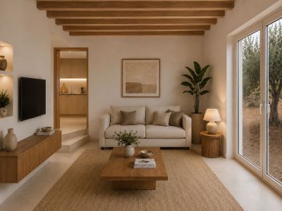 ENZÜCKENDES Apartment in RUSTIKALER FINCA MIT PRIVATEM GARTEN, PARKPLATZ UND SOLARANLAGE – MANACOR