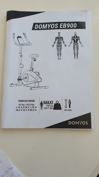 Ergometer Decathlon DOMYOS EB900