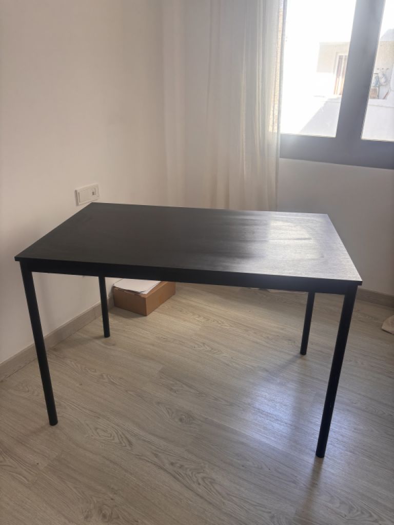 IKEA dining table black-brown