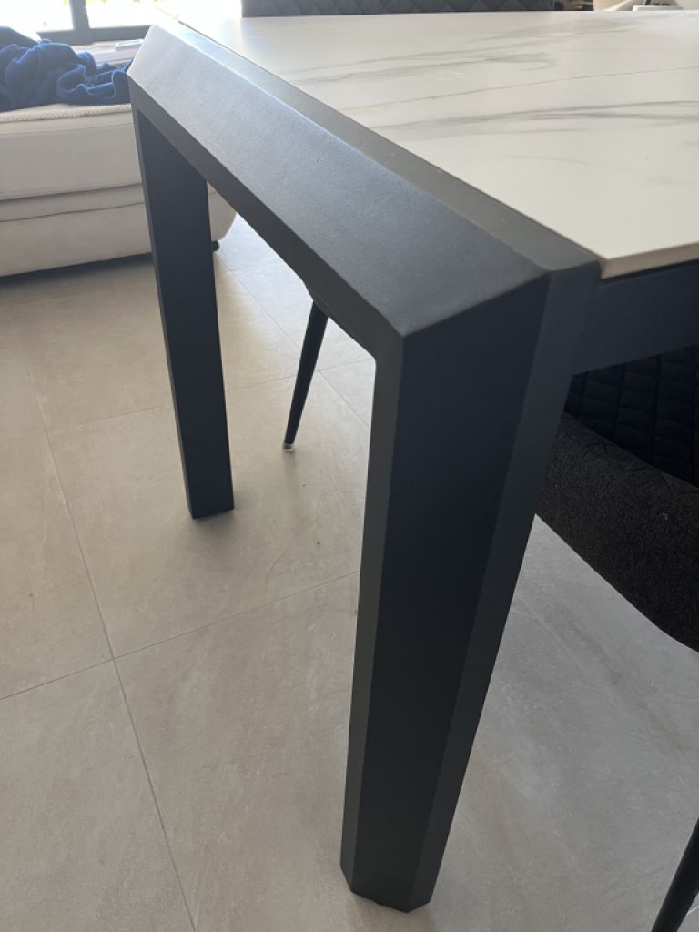 Dining Table Marble Tile Top